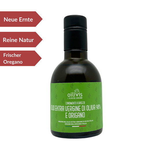 Olivenöl Oilivis Extravergine Oregano 250ml