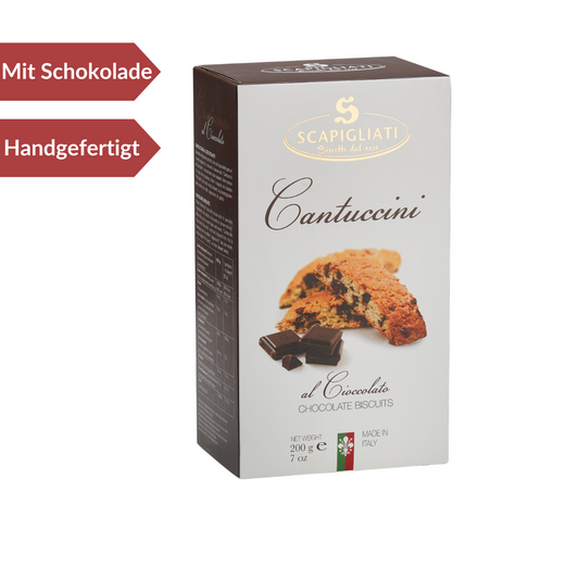 Cantuccini mit Schokolade - SCAPIGLIATI