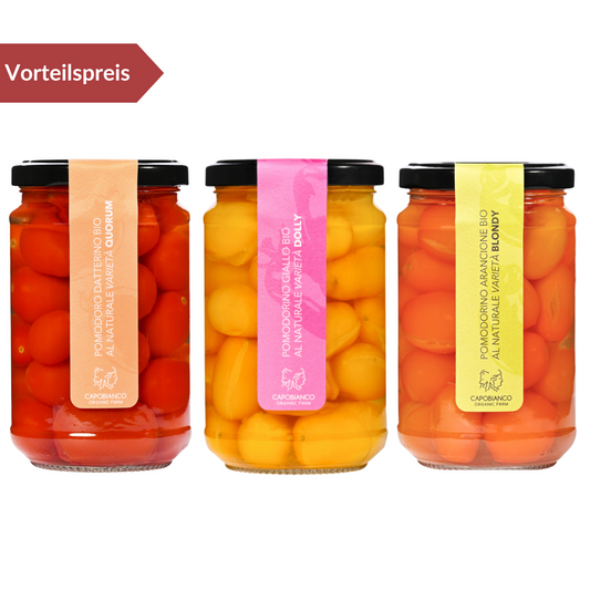 Tomaten Set Capobianco "Trio Pomodorini" 3x314ml Tradizionale