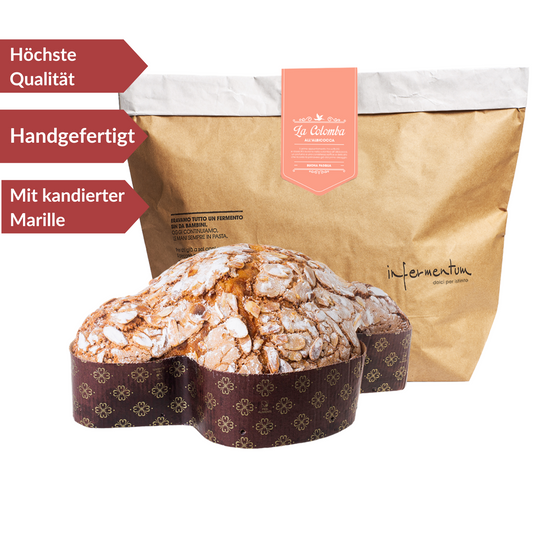 Osterkuchen - Marille "Colomba all´Albicocca" 750g - INFERMENTUM