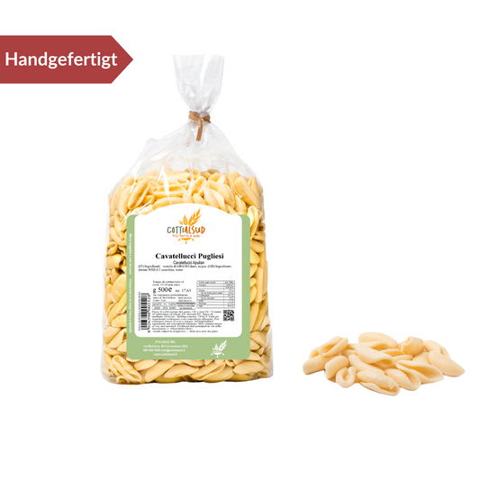 Pasta "Cavatelli Pugliesi" 500g - COTTI AL SUD