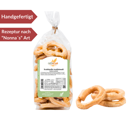 Scaldatelle "tradizionali" - traditionelles Gebäck 250g - COTTI AL SUD