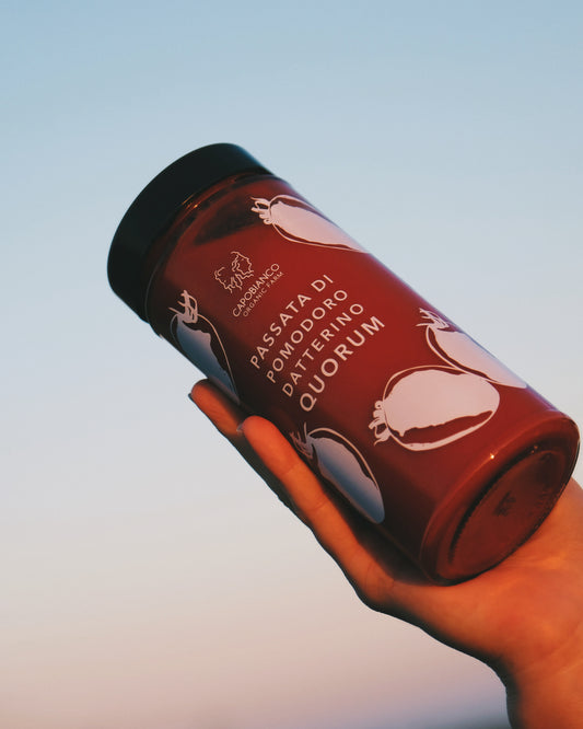 Passierte Tomaten "Datterino Quorum" 550ml Prestige - CAPOBIANCO