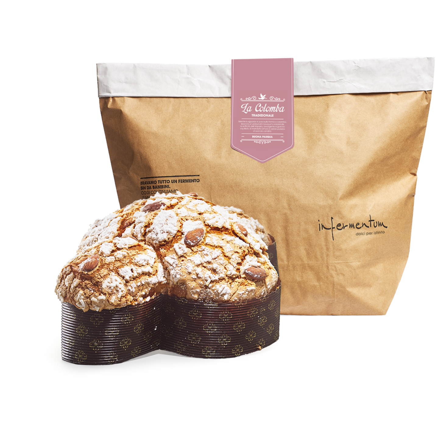 Osterkuchen "Colomba Tradizionale" 750g - INFERMENTUM