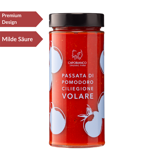 Passierte Tomaten "Ciliegione Volare" 550ml Prestige - CAPOBIANCO