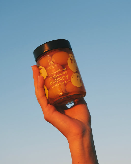 Kleine orange Tomaten Capobianco "Blondy" 314ml Prestige - CAPOBIANCO