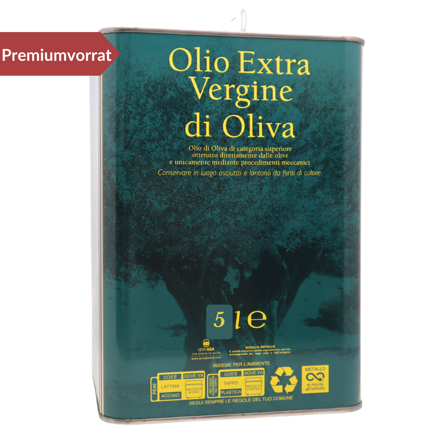 Olivenöl Oilivis Extravergine 5L