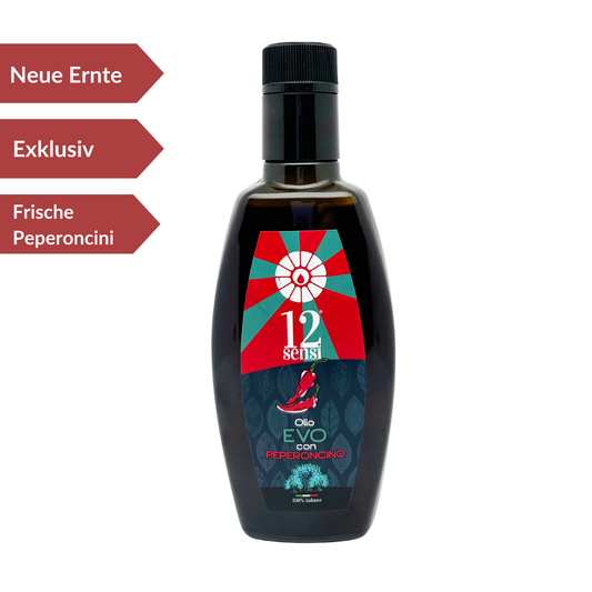 Aromatisiertes Olivenöl "Peperoncino" - 12SENSI