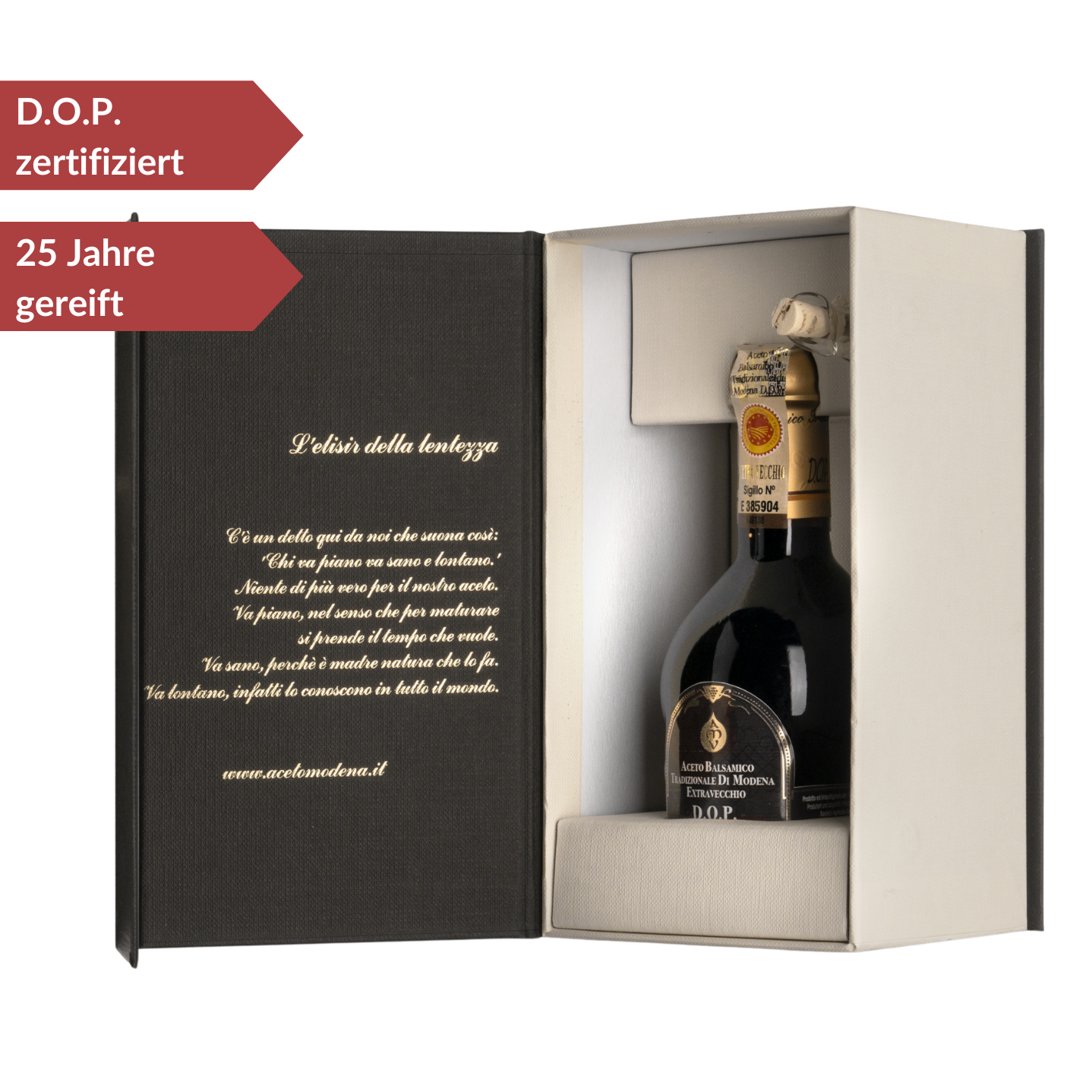 "Extravecchio" Balsamico D.O.P. 25 Jahre - ACETOMODENA