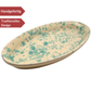 Ovales Keramikteller "Piatto ovale" 29cm - NUOVA COLI