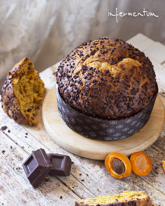Panettone Marille und Zartbitterschokolade - INFERMENTUM