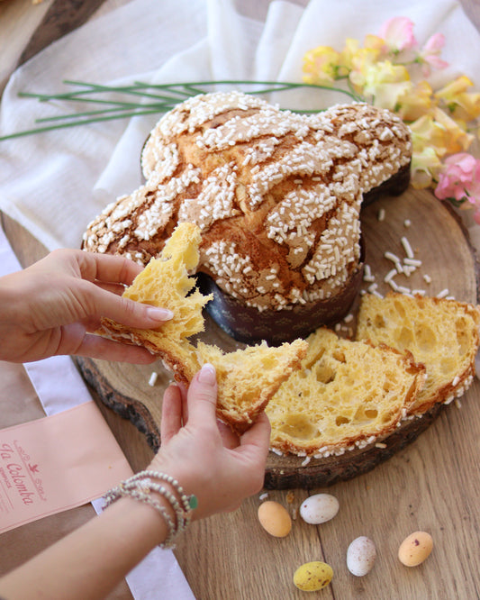 Osterkuchen - einfach "Colomba Semplice" Infermentum 750g